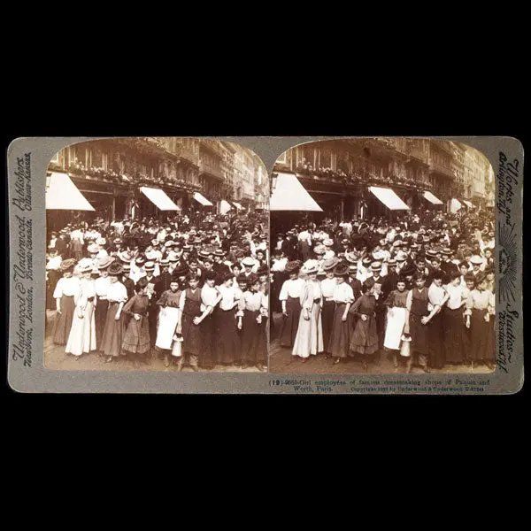 Girl Employees Of Famous Dressmaking Shops Of Paquin And Worth Paris (1907) 1