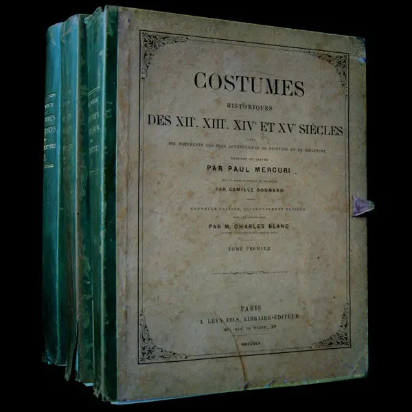 Bonnard - Costumes Historiques Des Xiie, Xiiie, Xive Et Xve Siècles (1860) 1