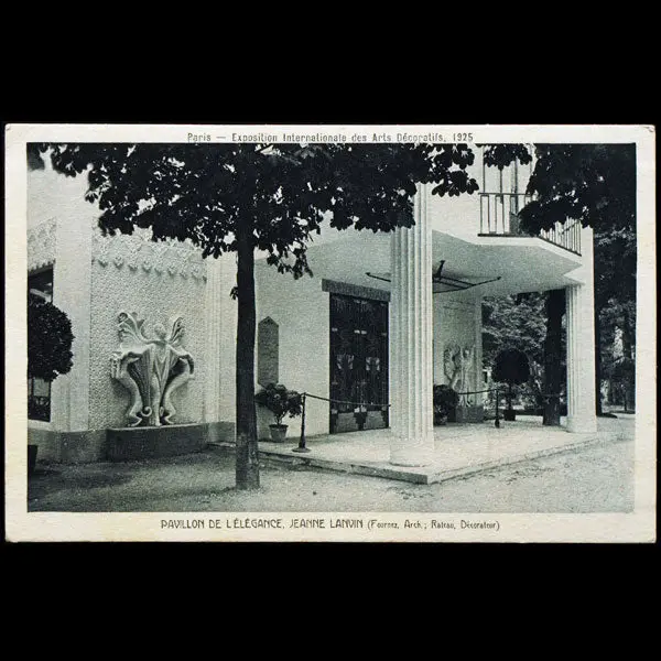 Pavillon De L'elégance À L'exposition Internationale Des Arts Décoratifs Et Industriels (1925) 1