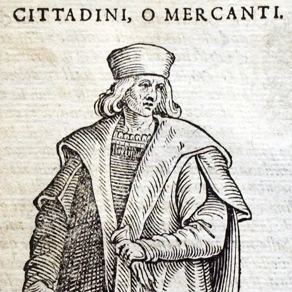 Vecellio - Costumes Anciens Et Modernes, Habiti Antichi Et Moderni Di Tutto Il Mondo, Marchand (1590) 2