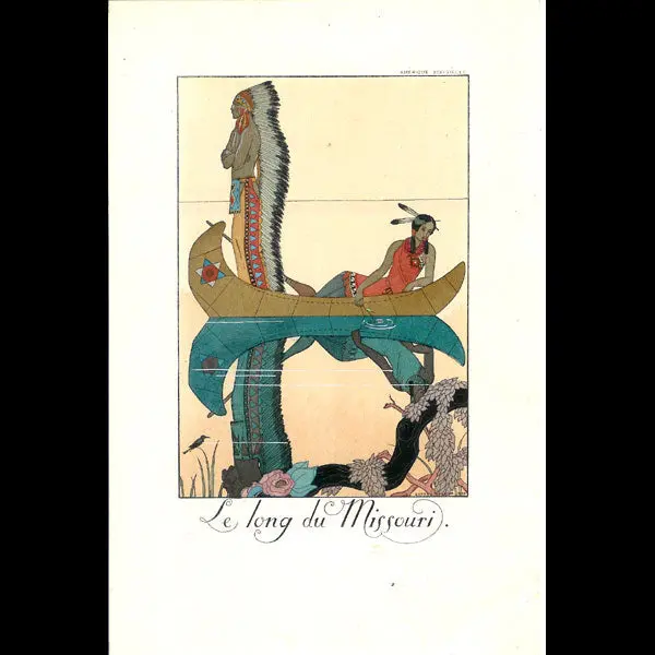 Falbalas Et Fanfreluches, 1923 : Le Long Du Missouri De George Barbier 1