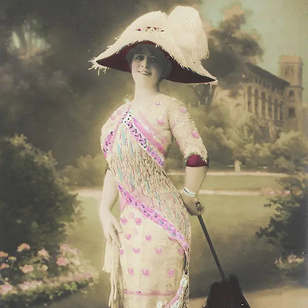 Margaine-Lacroix - Magdeleine Chaumont Par Le Studio Felix (Circa 1911) 2