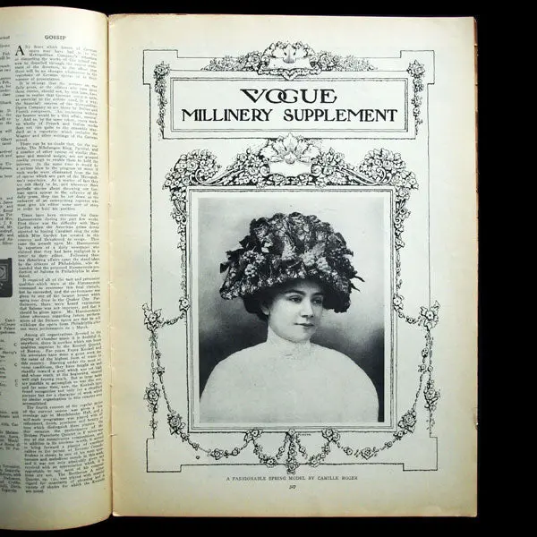 Vogue Us (25 February 1909), Couverture De David Peirson 2