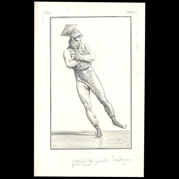 Costume Parisien, Journal Des Dames Et Des Modes, 1813, Épreuve Avant La Lettre De La Gravure N°1286 D'horace Vernet 1