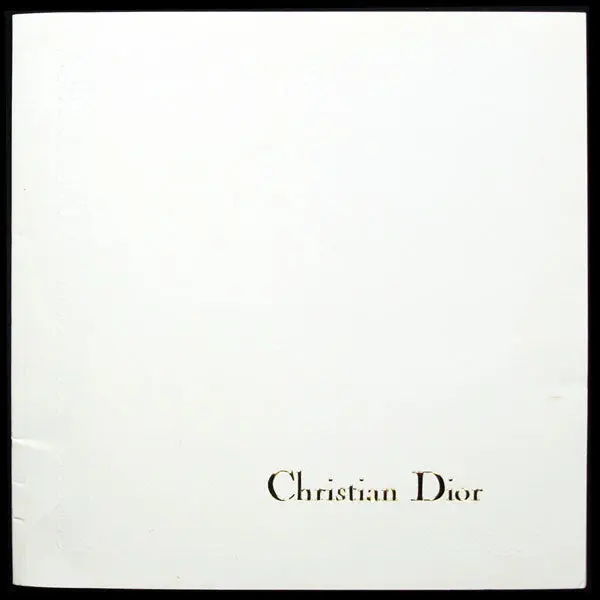 Christian Dior, Plaquette De Présentation (1980) 1