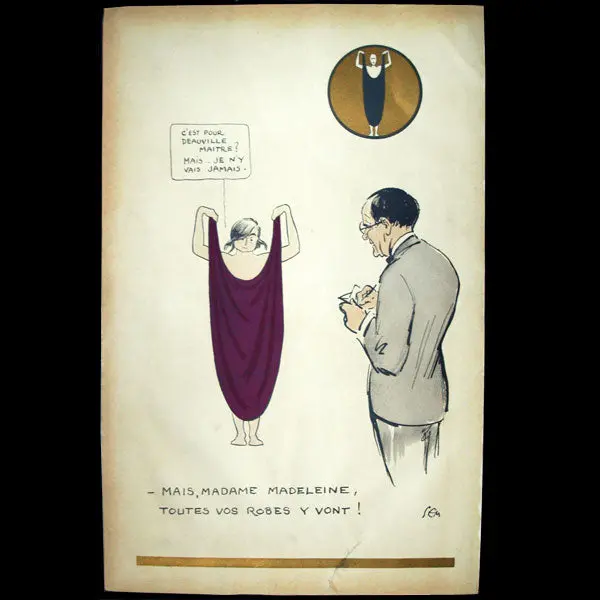 Vionnet - Madeleine Vionnet Vue Par Sem (1923) 1