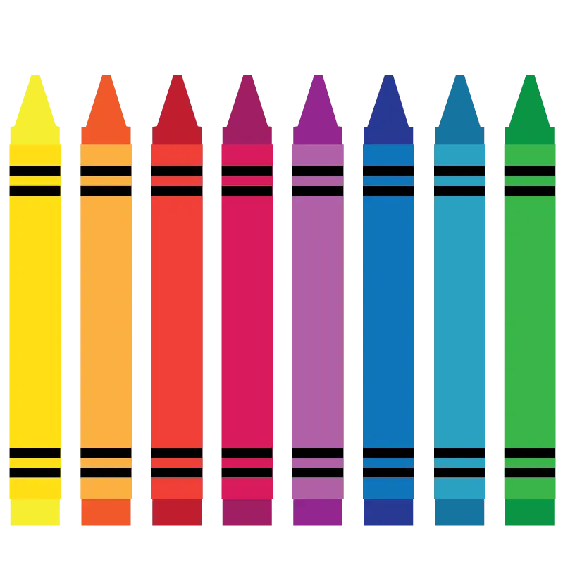 Colorful Crayons 2