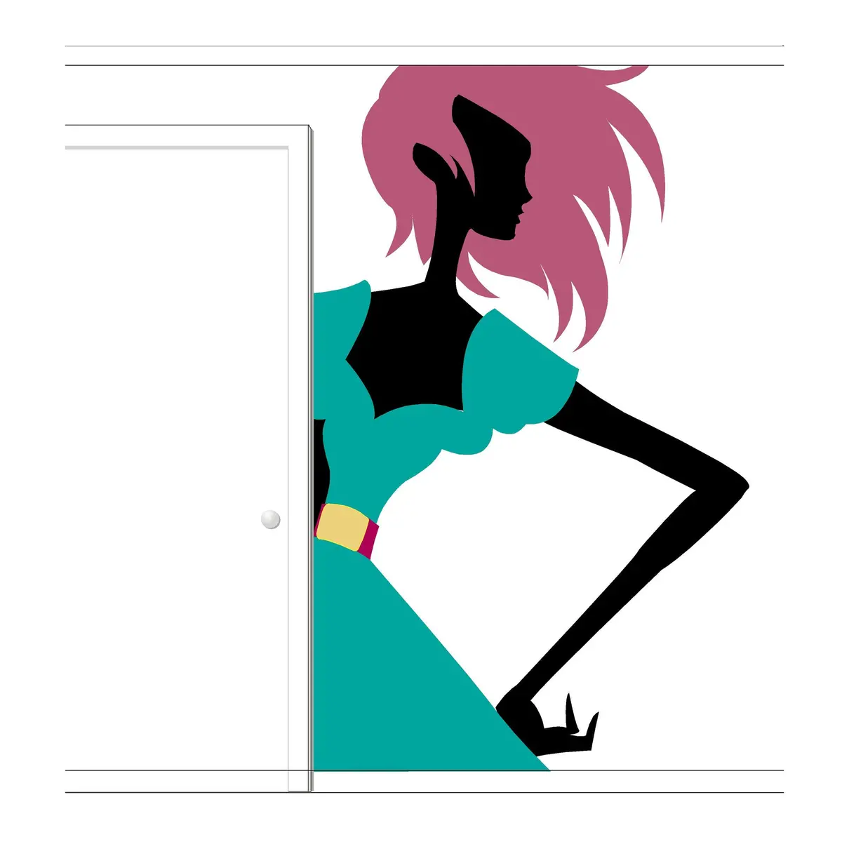 Jocelyn Paint-By-Number Wall Mural 1