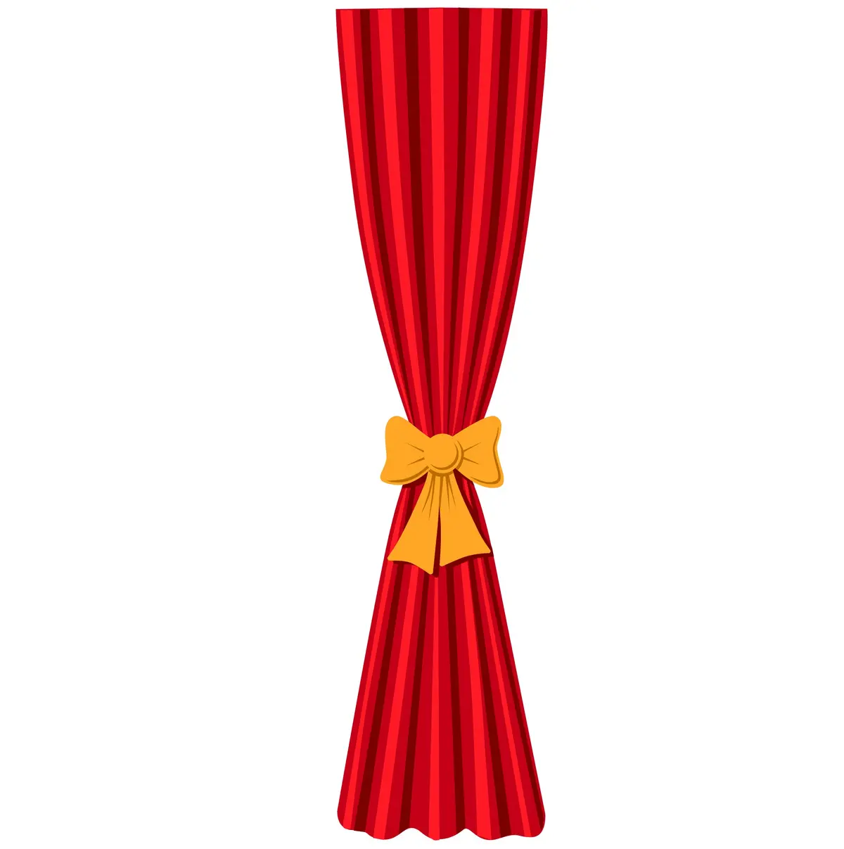 Just Curtains - Paint-By-Number Wall Mural 1