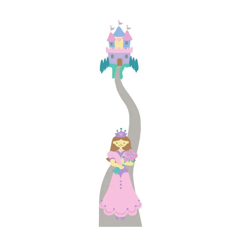 Princess In Pink Mini Wall Mural 1