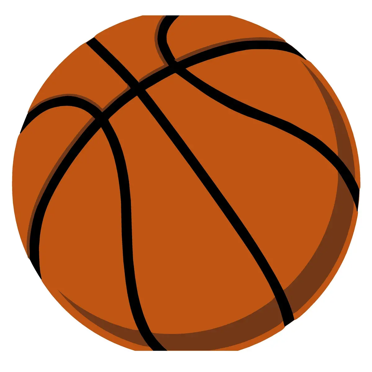 Mega Basketball Paint-By-Number Wall Mural 1