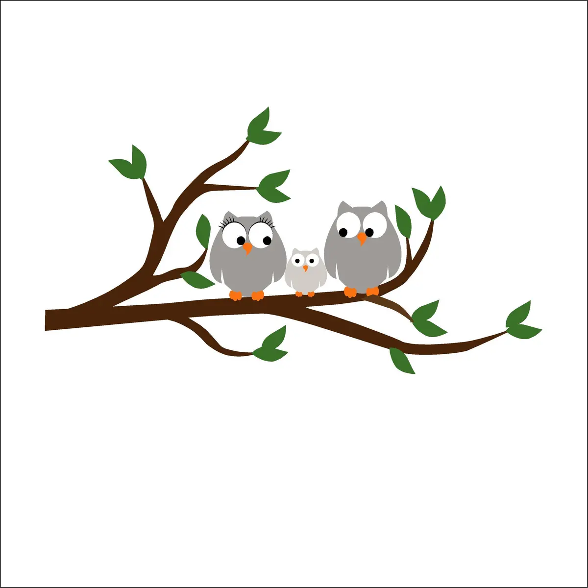Owl Always Love You - Paint-By-Number Mural 1