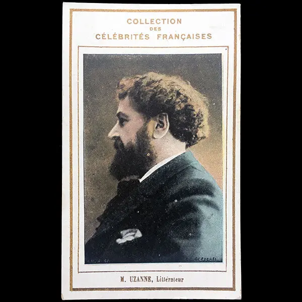 Octave Uzanne - Carte Portrait De La Collection Des Célébrités Françaises (Circa 1900) 1