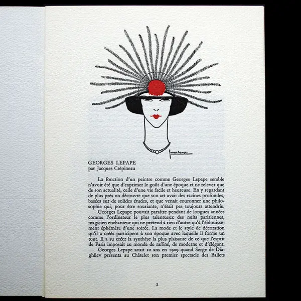 Lepape - Exposition Georges Lepape 1887-1971 À La Galerie Du Luxembourg (1978) 2