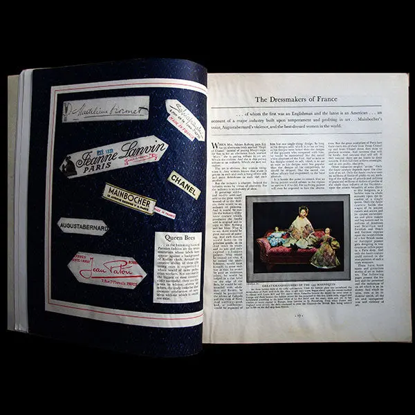 Fortune - The French Dressmakers : Vionnet, Chanel, Poiret, Lanvin, Etc. (1932, Août) 2