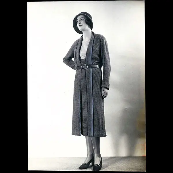 Worth - Ensemble De Tweed Pour 1930, Tirage D'époque De Luigi Diaz 1