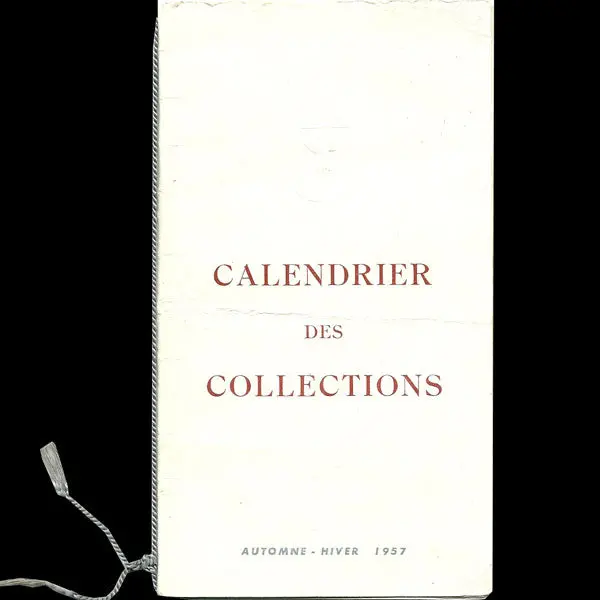 Calendrier Des Collections, Automne-Hiver 1957 1