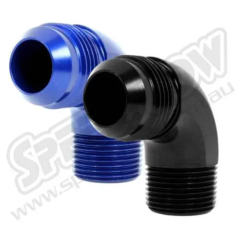 Speedflow An Flare To Npt 90 Degree Adapters 1