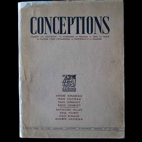 Poiret - Conceptions (1946) 1