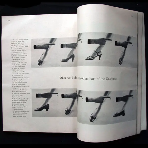Harper's Bazaar (1953, Février), Couverture De Richard Avedon 2