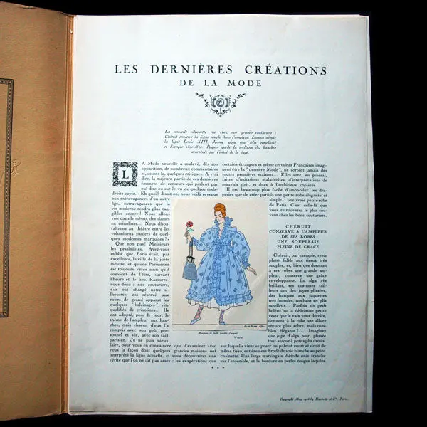 Les Elégances Parisiennes, Publication Officielle Des Industries Françaises De La Mode, Mai 1916, N°2 2