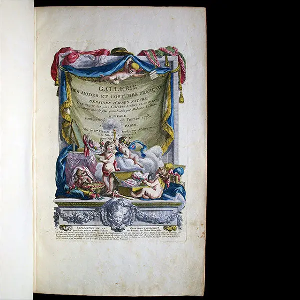Gallerie Des Modes Et Costumes Français, Collection De 15 Planches (1778) 2
