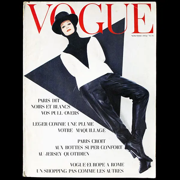 Vogue France (Novembre 1962), Couverture D'helmut Newton 1