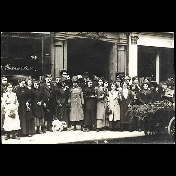 Les Maisons Paquin Et Marindaz, 3 Rue De La Paix À Paris (Circa 1910) 1