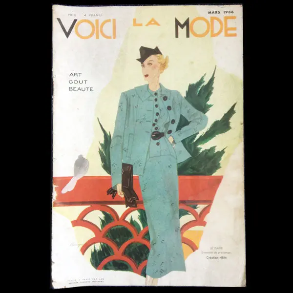 Art, Goût, Beauté, Voici La Mode (1936, Mars) 1