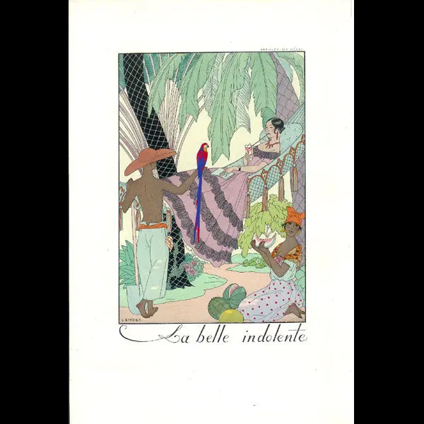 Falbalas Et Fanfreluches, 1923 : La Belle Indolente De George Barbier 1