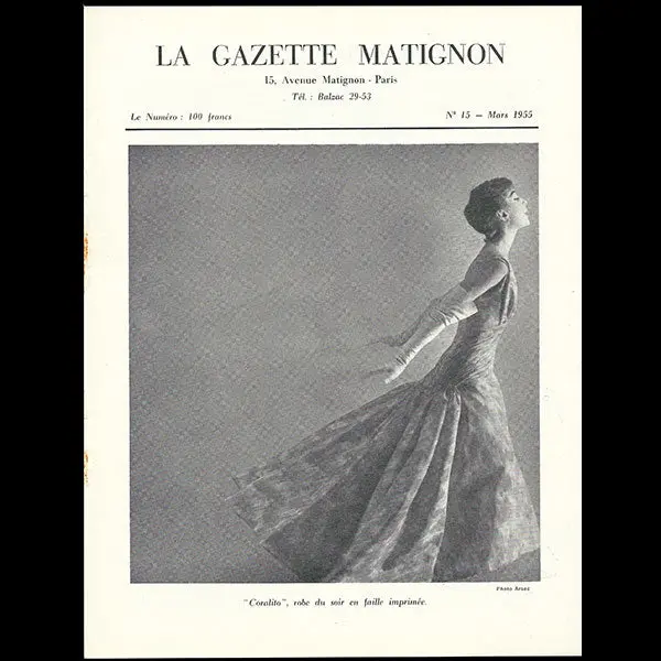 Heim - Gazette Matignon, N°15 (1955, Mars), Couverture D'arsac 1