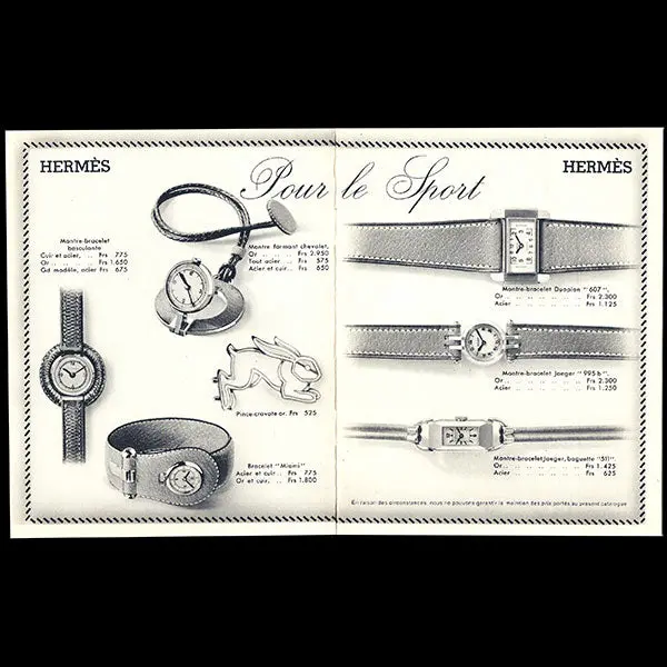 Hermès, Catalogue D'horlogerie (Circa 1935) 2