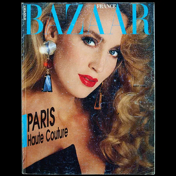 Harper's Bazaar France (1985, Mars-Avril), Couverture De Stan Malinowski 1