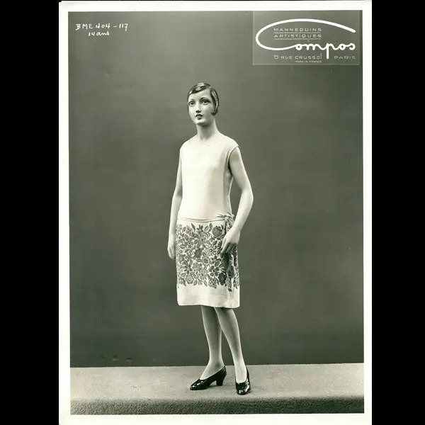 Mannequins D'art D'enfants, Par Compos, Rue Crussol À Paris (Circa 1920-1930) 1