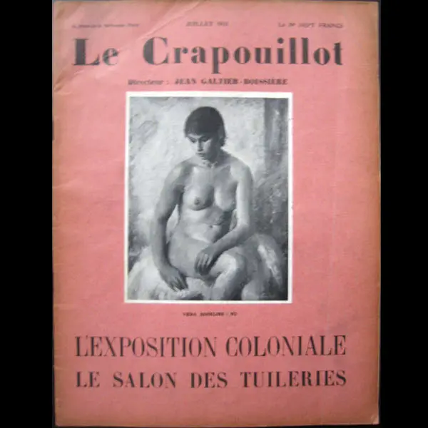 Le Crapouillot, Juillet 1931, L'exposition Coloniale, Le Salon Des Tuilleries 1