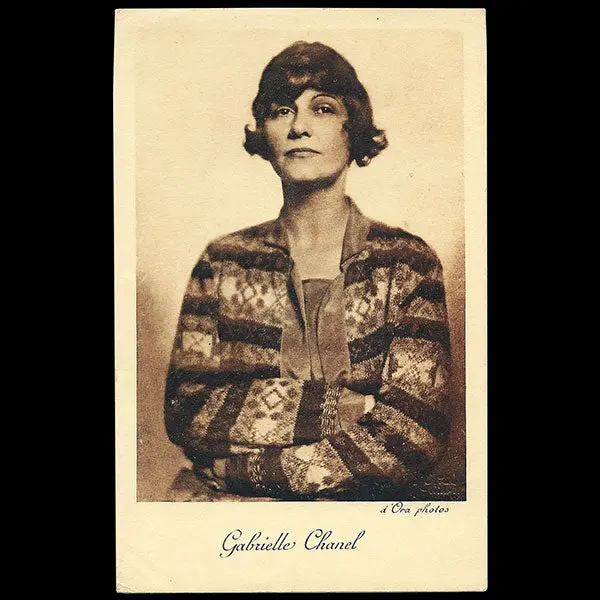 Gabrielle Chanel, Portrait Par D'ora (Circa 1923-1924) 1