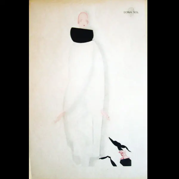 Fourrures Simon Frères - Dona Sol, Manteau D'hermine Et De Zibeline (1929) 1