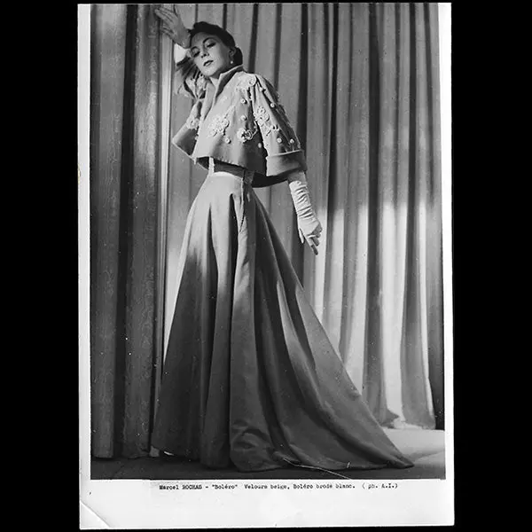 Marcel Rochas - Ensemble Boléro (1951) 1