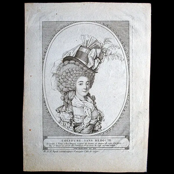 Depain - Troisième Suite De Coiffures (Circa 1790) 2