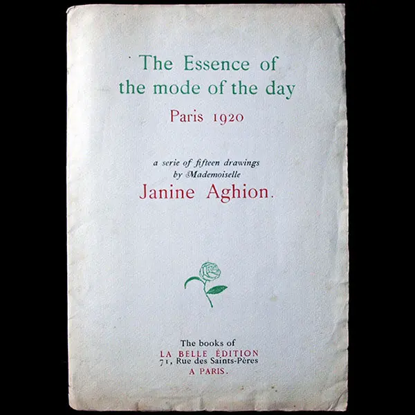 Janine Aghion - The Essence Of The Mode Of The Day (1920) 1