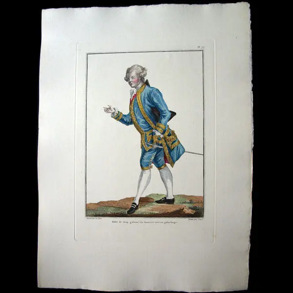 Galerie Des Modes Et Costumes, 1778-1887, Gravure N°77 (1912) 1
