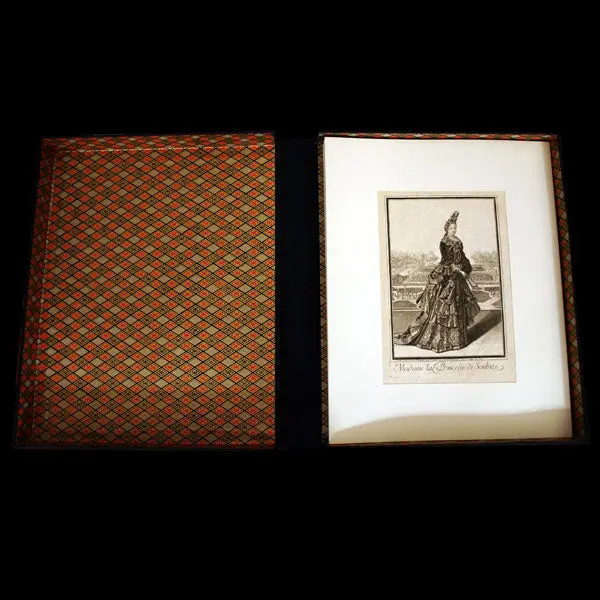 Collection De Portraits En Mode De Trouvain, Arnoult Et Bonnart (Circa 1680-1710) 1