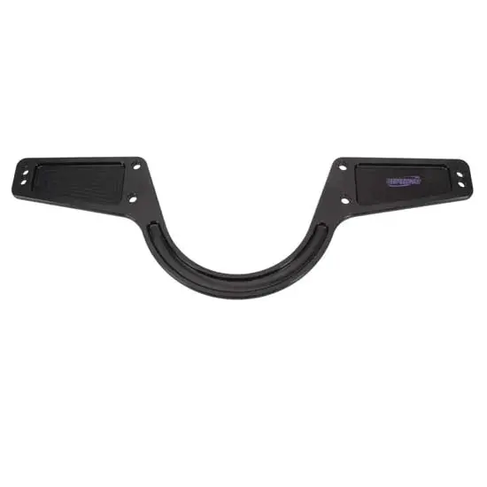 Eagle Front Motor Plate Alum Black 1