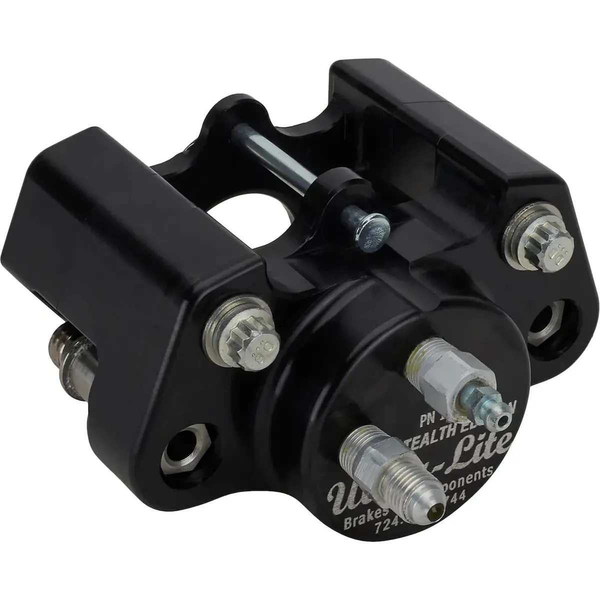 Red Devil Left Front Floating Caliper - Black 1