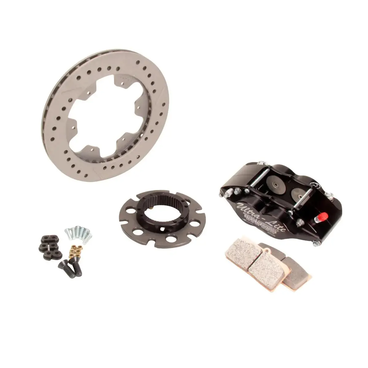Red Devil Inboard Featherlight Titanium Brake Kit - Black 1
