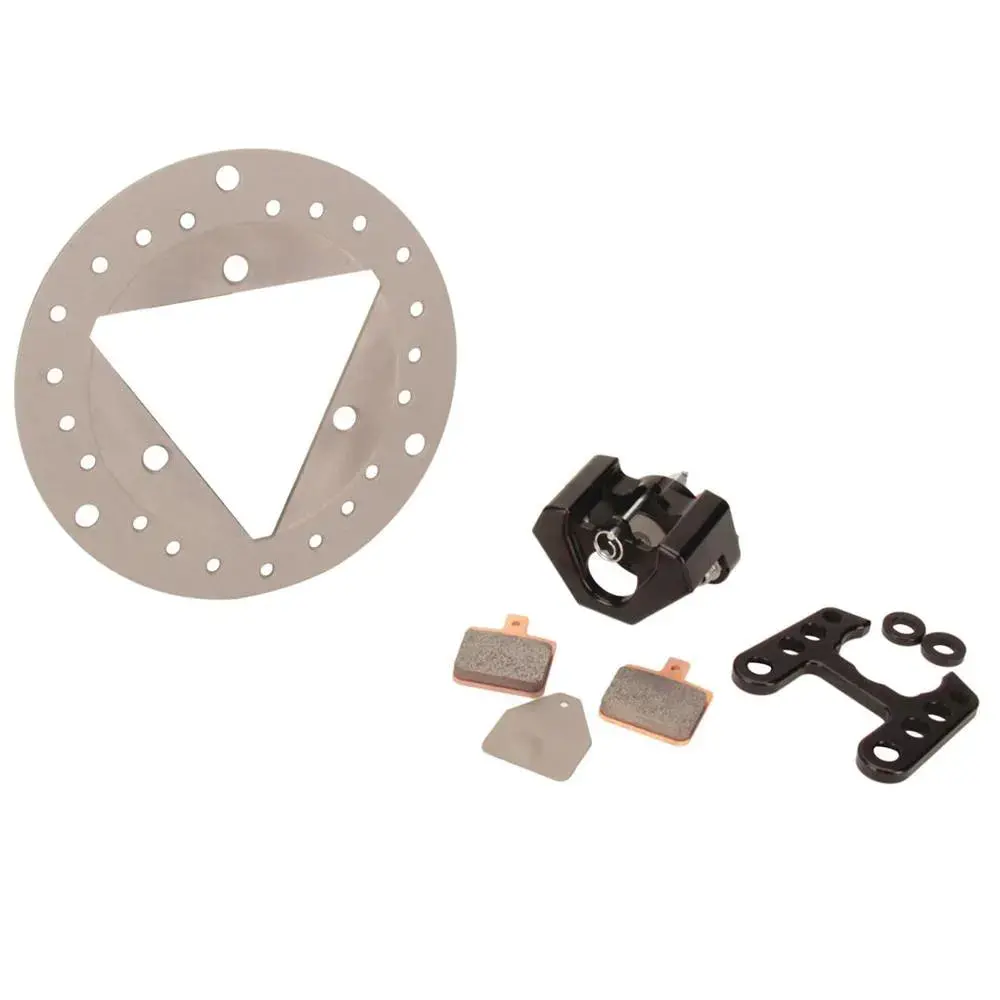 Red Devil L/F Ti Brake Kit - Black 1