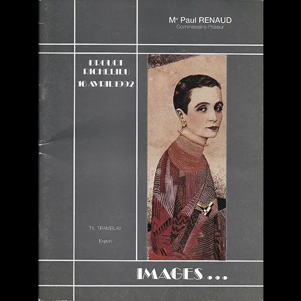Madame Agnès - Catalogue Agnès Rittener De La Vente Du 16 Avril 1992 1