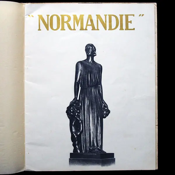 Paul Iribe - Compagnie Générale Transatlantique, Paquebot Normandie (1935) 2