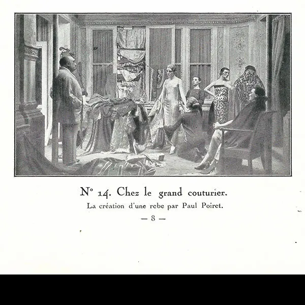 Paul Poiret - Chez Le Couturier Paul Poiret - Catalogue Du Musée Grevin (Circa 1924) 1