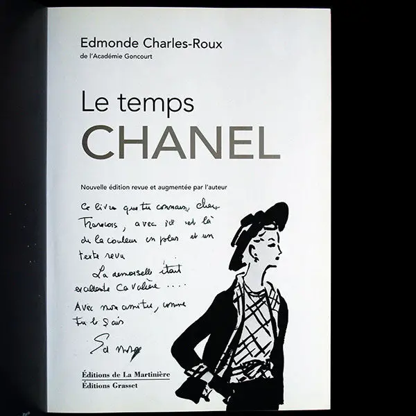 Chanel - Le Temps Chanel, Avec Envoi À François Nourissier (2004) 2